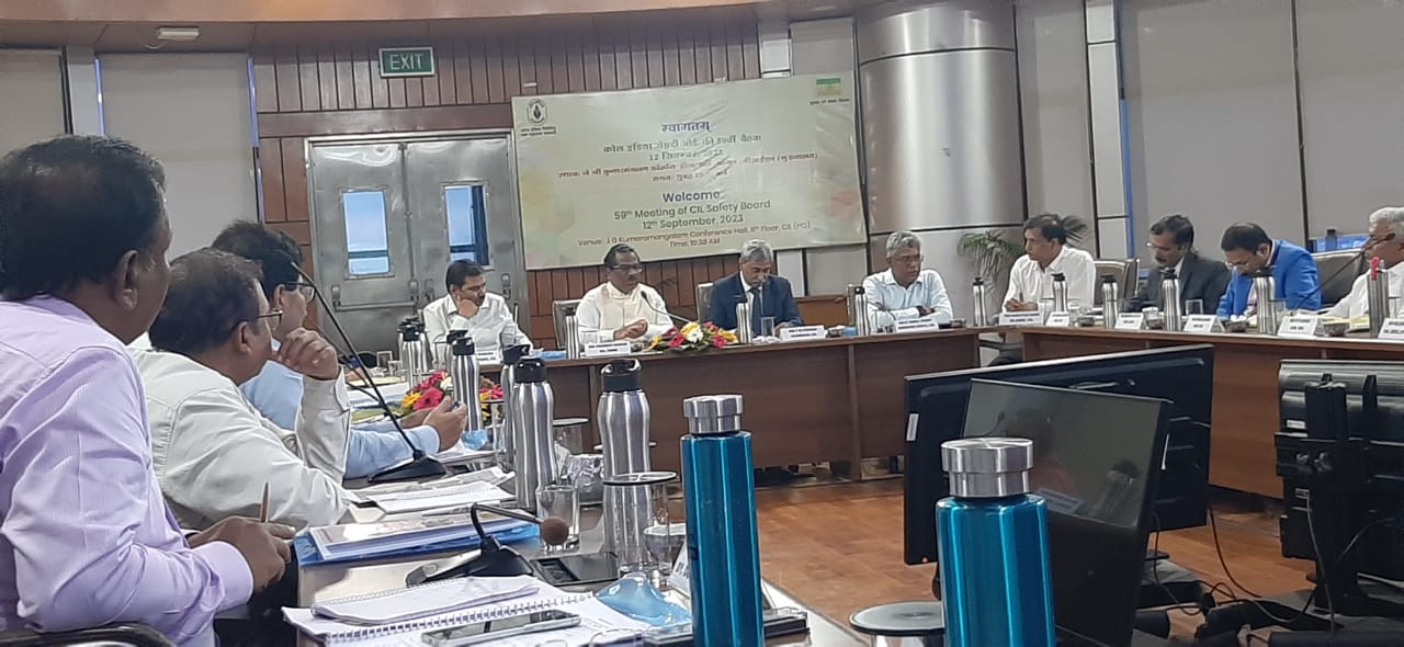 59th meeting of CIL Safety Board held on 12.09.2023 at Kolkata